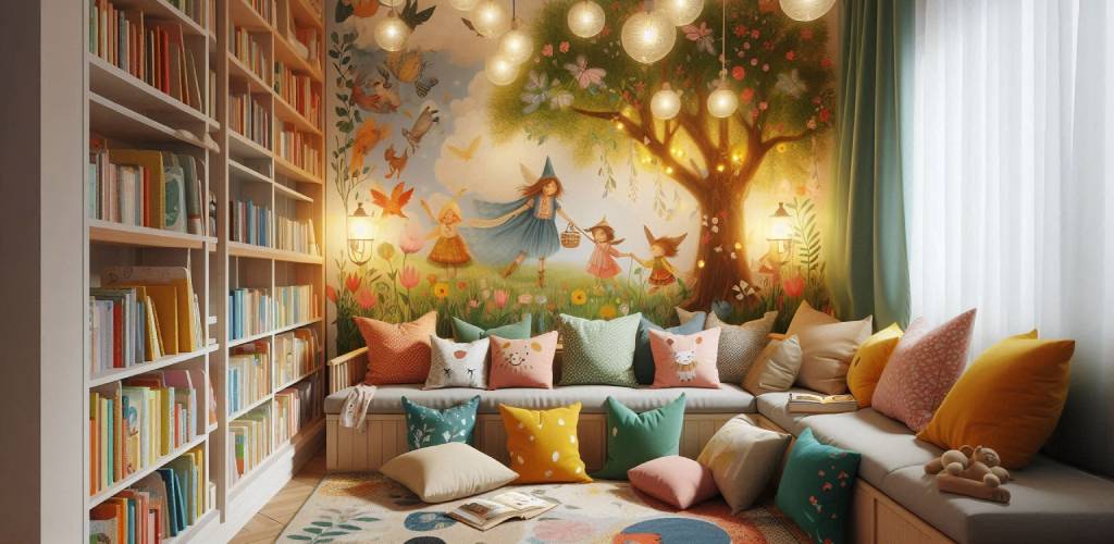 Portada del artículo: Qué ideas creativas pueden hacer que el rincón de lectura sea más atractivo para los niños